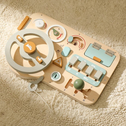 Steering Wheel and Dashboard