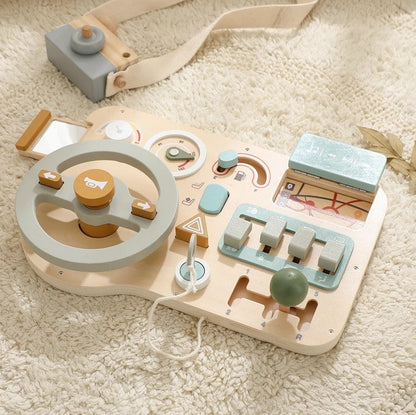 Steering Wheel and Dashboard