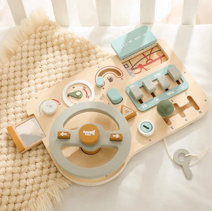 Steering Wheel and Dashboard