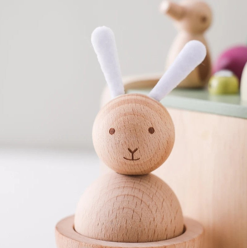 Wooden Carrot Cart