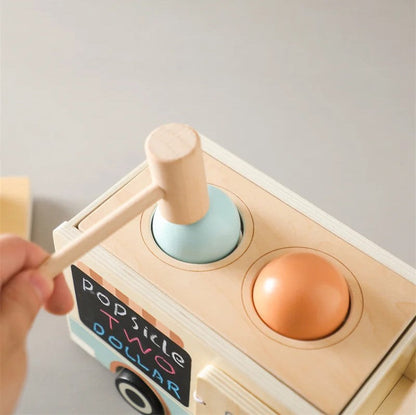 Wooden Ice cream Truck