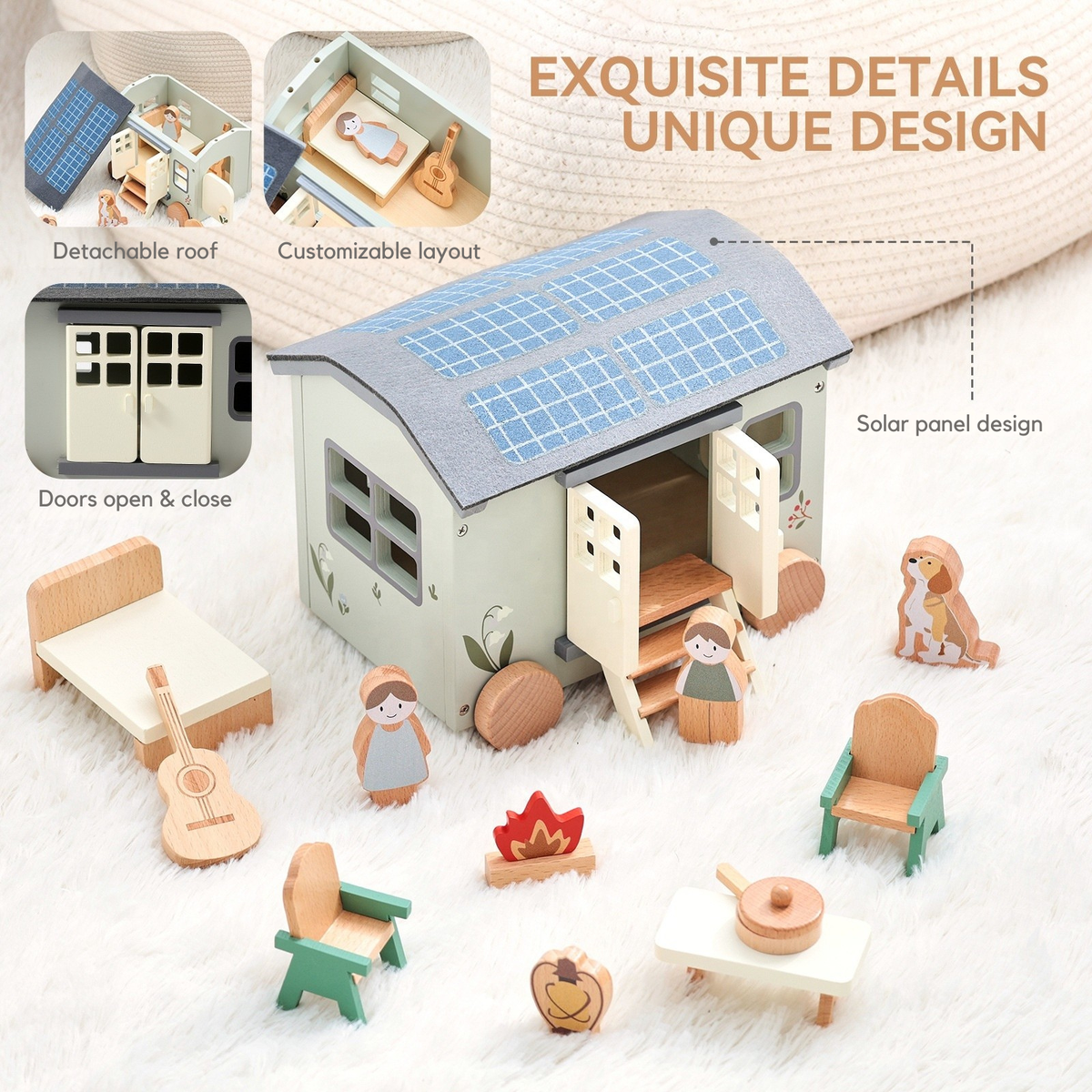 Cozy Fablewood Camper Playset