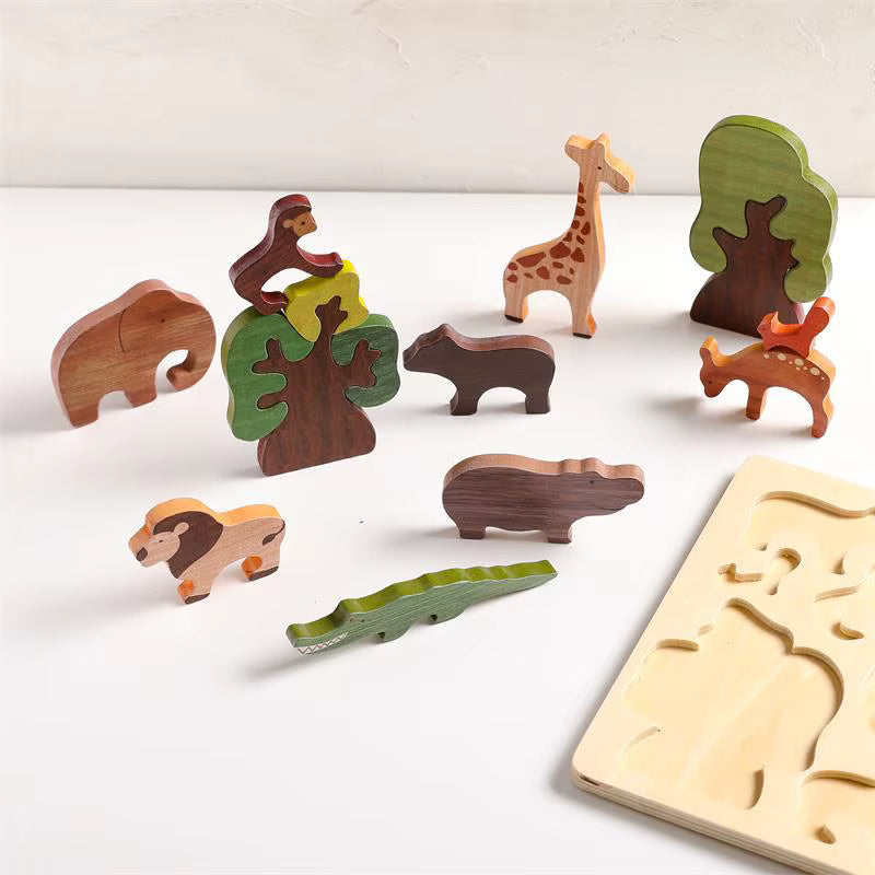 Woodland Friends Wooden Animal Puzzle