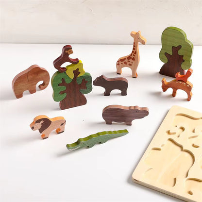 Woodland Friends Wooden Animal Puzzle