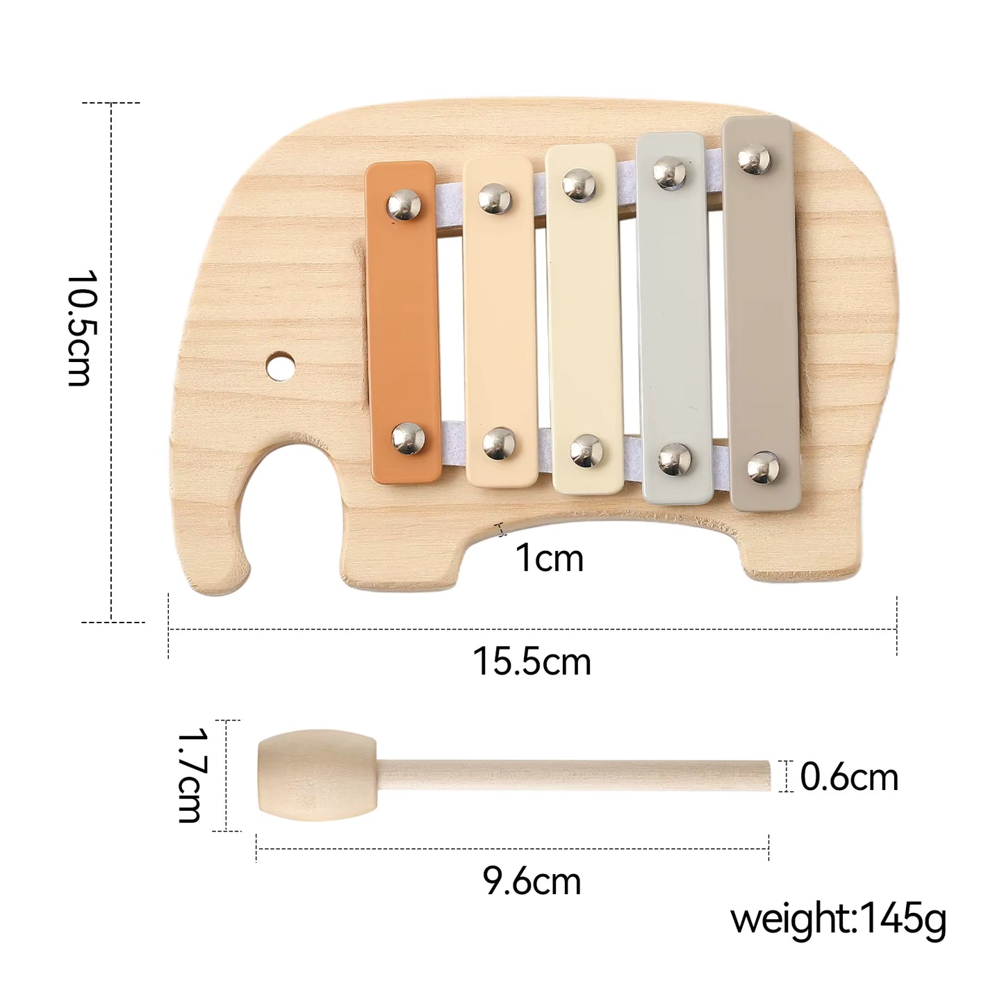 Tiny Tusks Elephant Xylophone