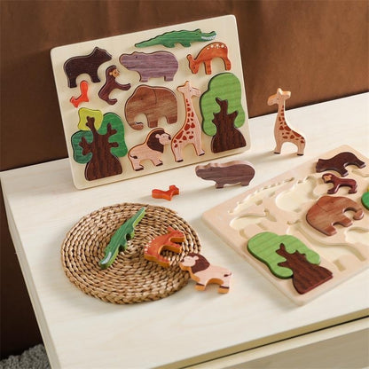Woodland Friends Wooden Animal Puzzle
