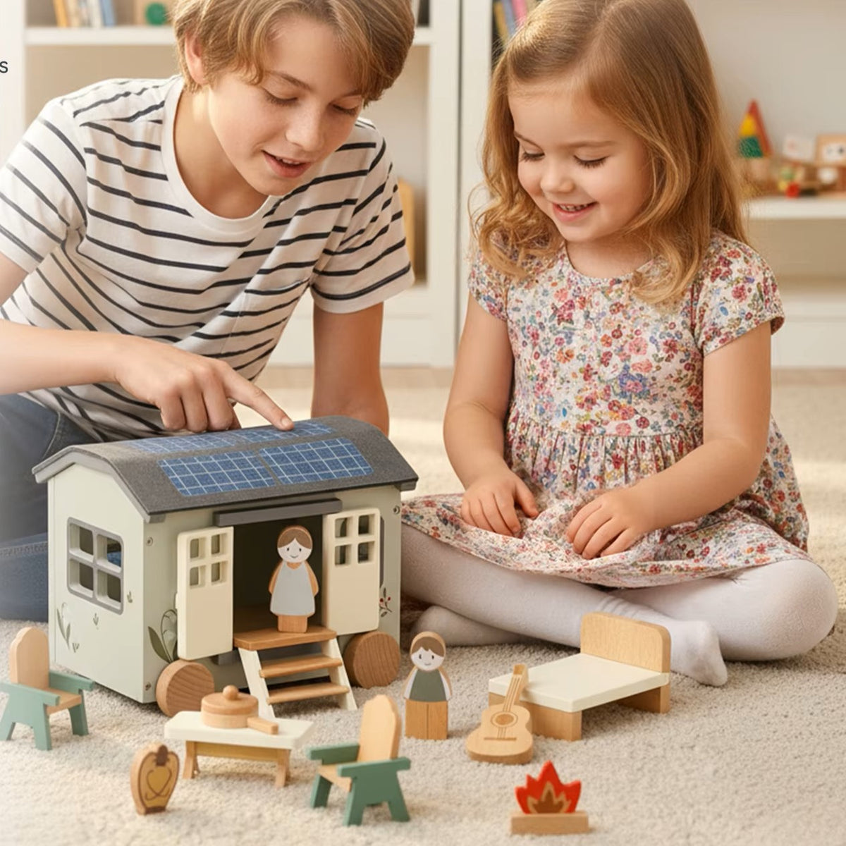 Cozy Fablewood Camper Playset