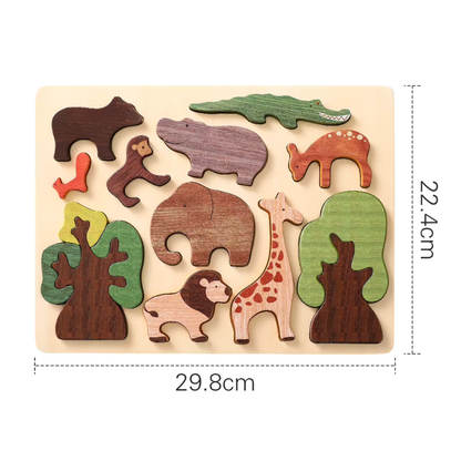 Woodland Friends Wooden Animal Puzzle