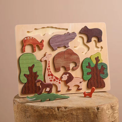 Woodland Friends Wooden Animal Puzzle