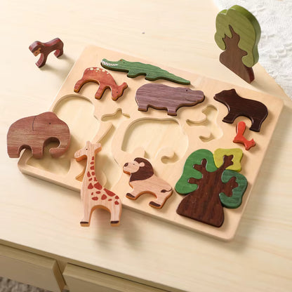 Woodland Friends Wooden Animal Puzzle