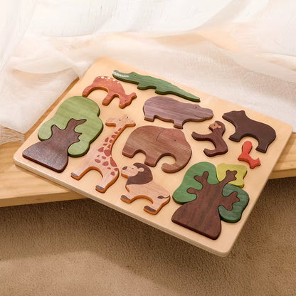 Woodland Friends Wooden Animal Puzzle