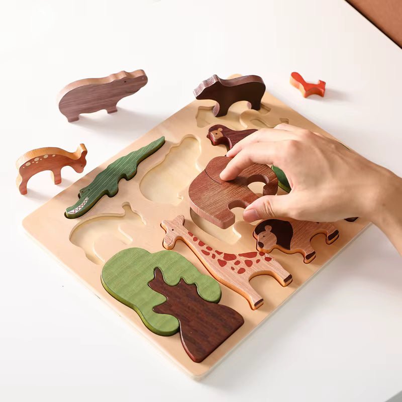 Woodland Friends Wooden Animal Puzzle