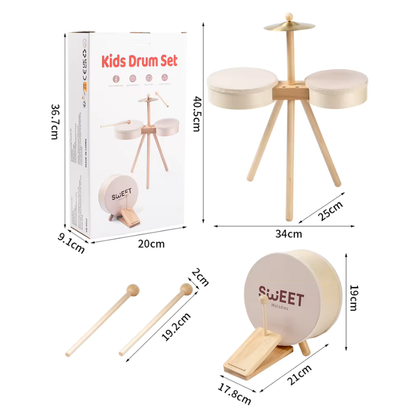 Little Drummer Wooden Musical Rhythm Set